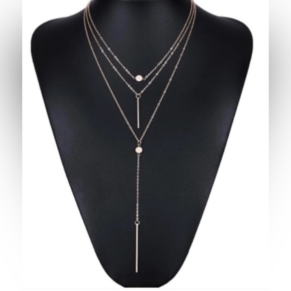 Gold Layering Necklace - Picture 5 of 5